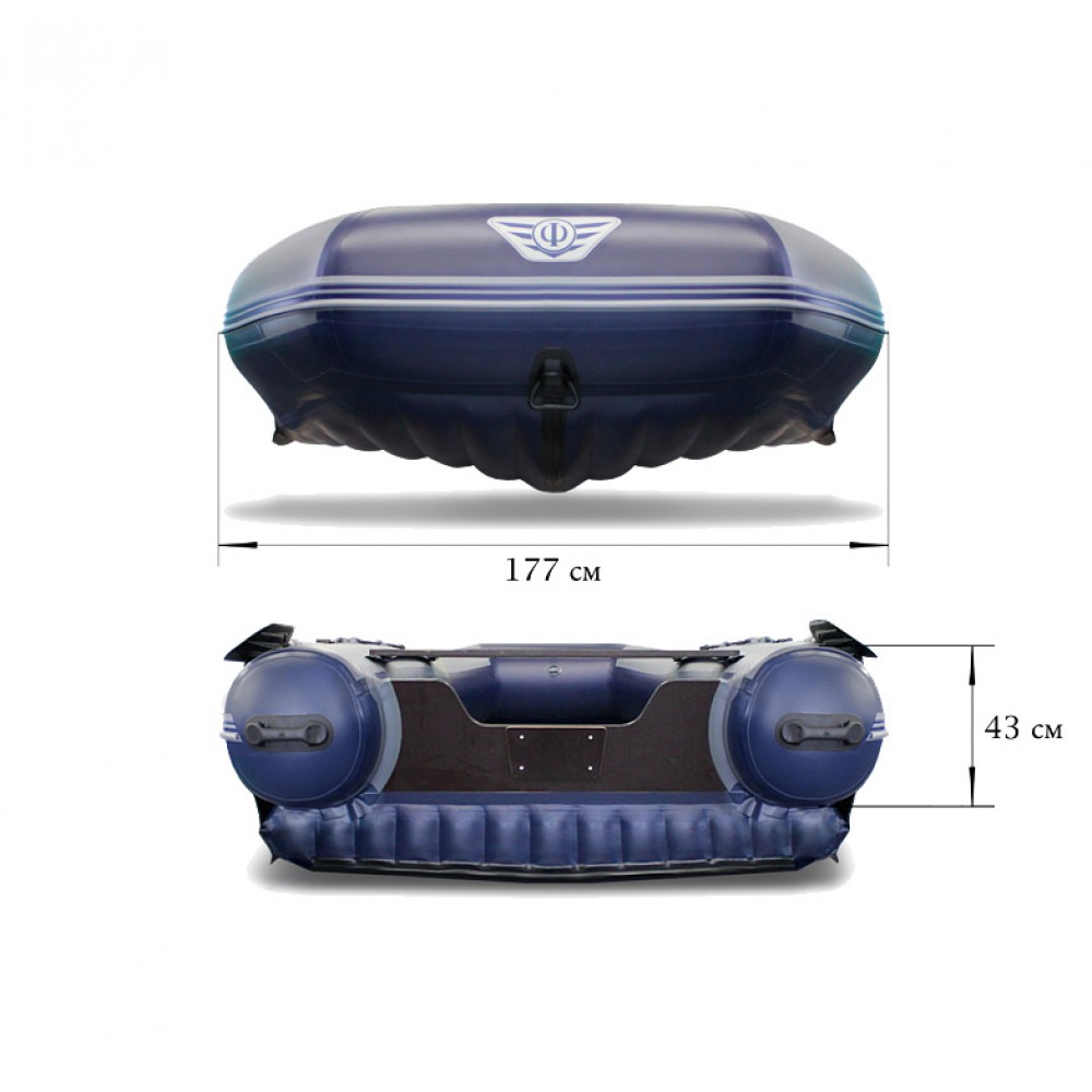 Надувная ПВХ лодка ФЛАГМАН DK 450
