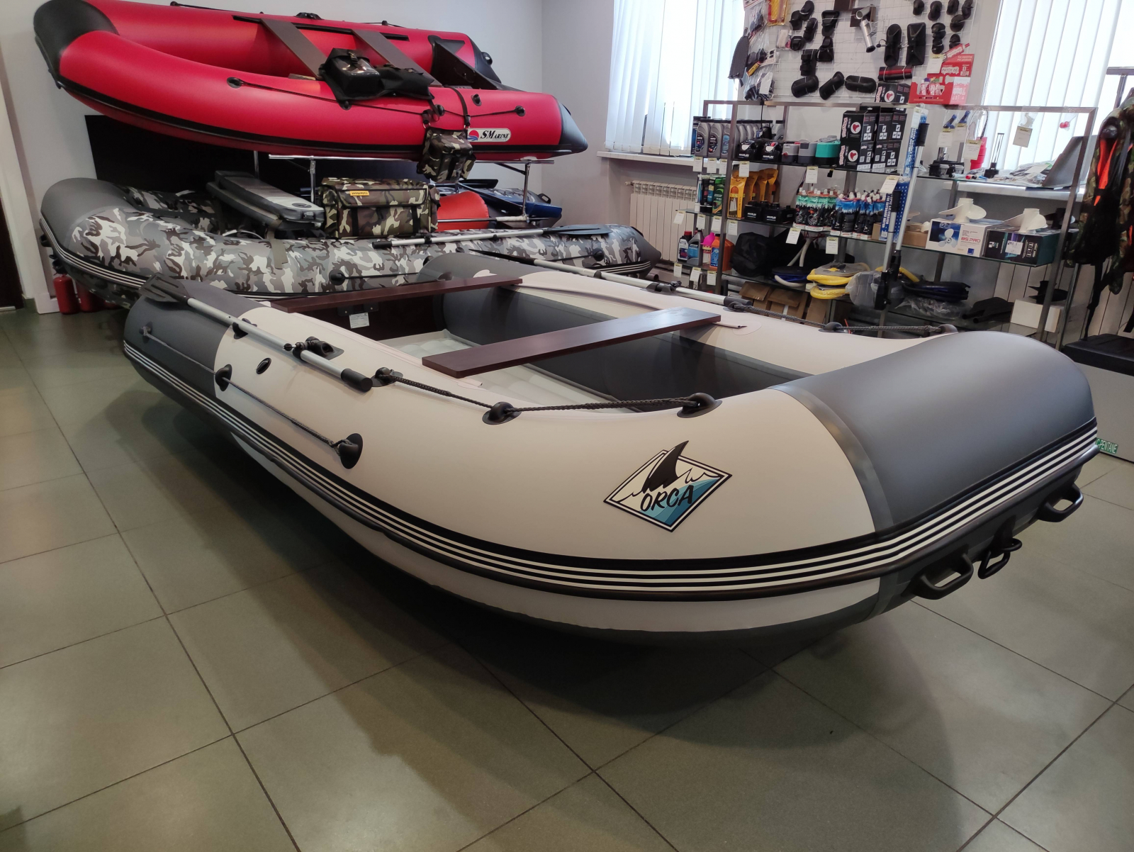 Надувная лодка ПВХ Orca 380GT НД